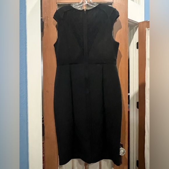 Adrianna Papell empire waist sheath dress with embroidered detail. Size 12. - Picture 5 of 7